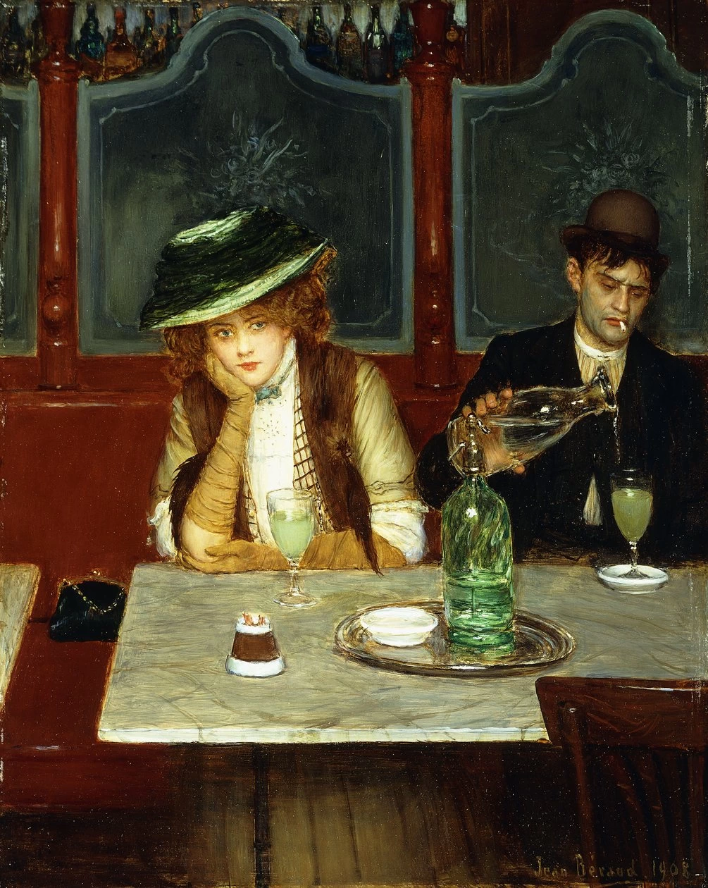 I bevitori di assenzio, 1908